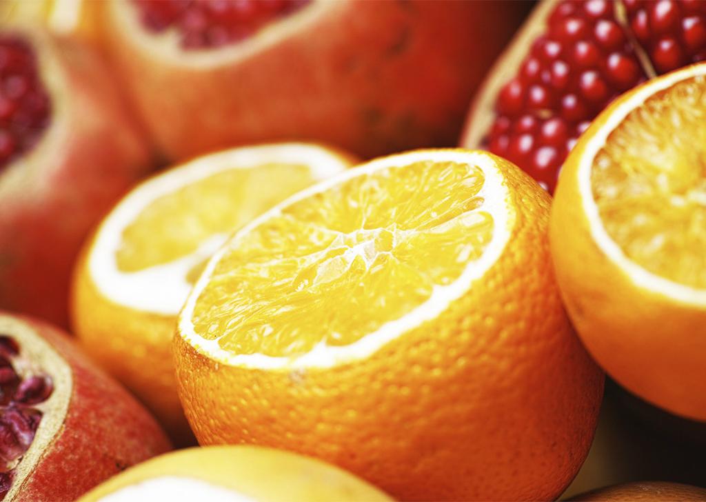 Апельсиновый сок c гранатом — простой рецепт здорового напитка