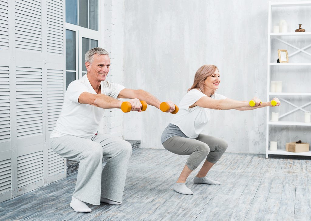 Тренировки в 50+ лет: Упражнения с низкой нагрузкой